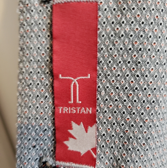 Tristan Classic Structured Blazer Pink Blue Diamond Graphic Woman Size One - Picture 12 of 16